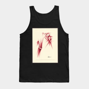 "Delicate" - Original Huntington Gardens Plein Air Drawing Tank Top